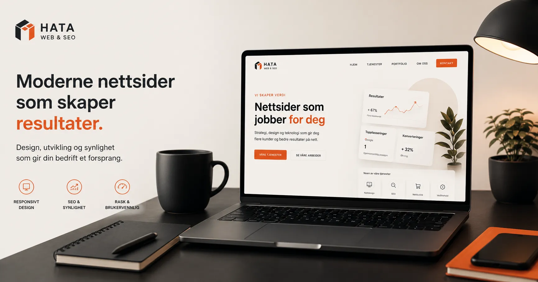 Lagom Page — Eksempel på landingsside